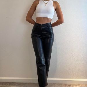 Wilfred Melina leather pants